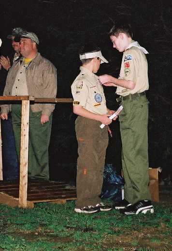 Off with the blue, on with the red!