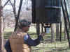 Mr. Oliver Setting Up A Feeder